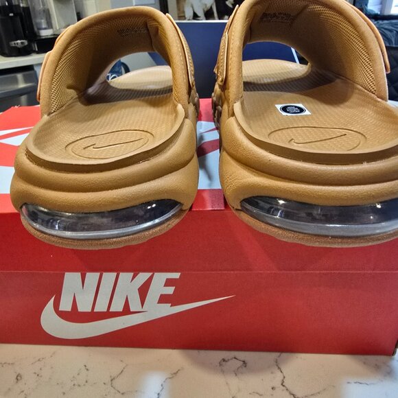 Nike Air More Uptempo Slide Brown Flax FZ3116 200 Mens Size 10 NEW - Picture 8 of 14